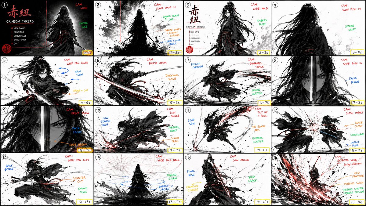StoryBoard Prompt :
Create a hyper-cinematic 16:9 AI image template preview