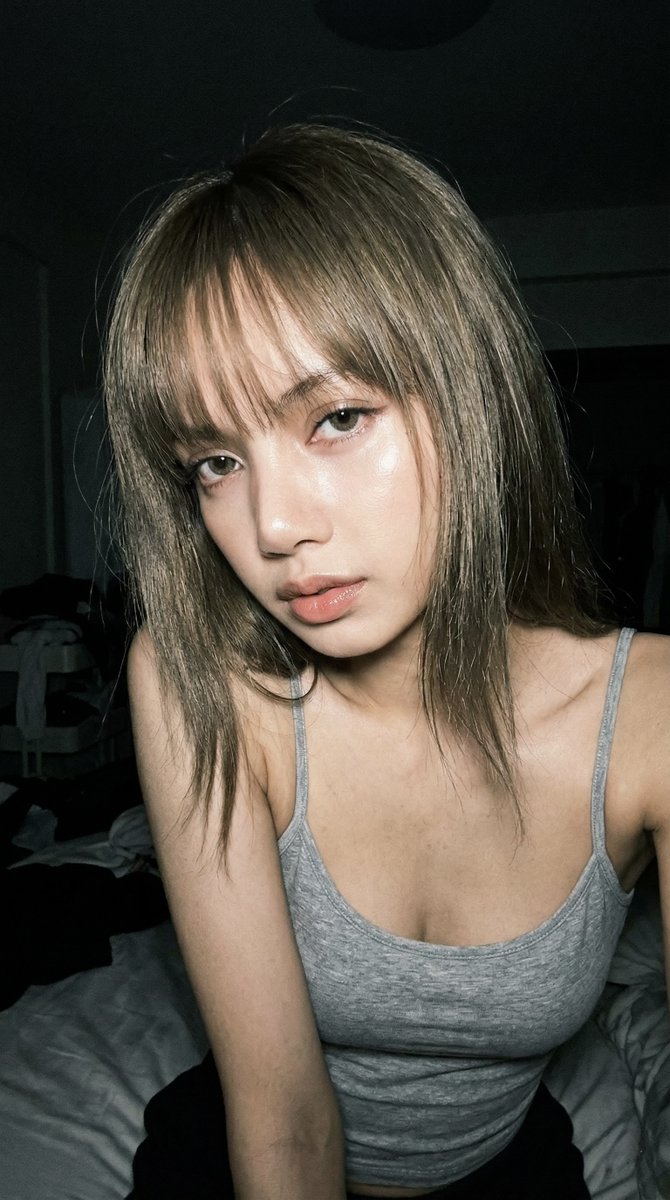 Late Night Raw iPhone Flash Selfie AI image template preview