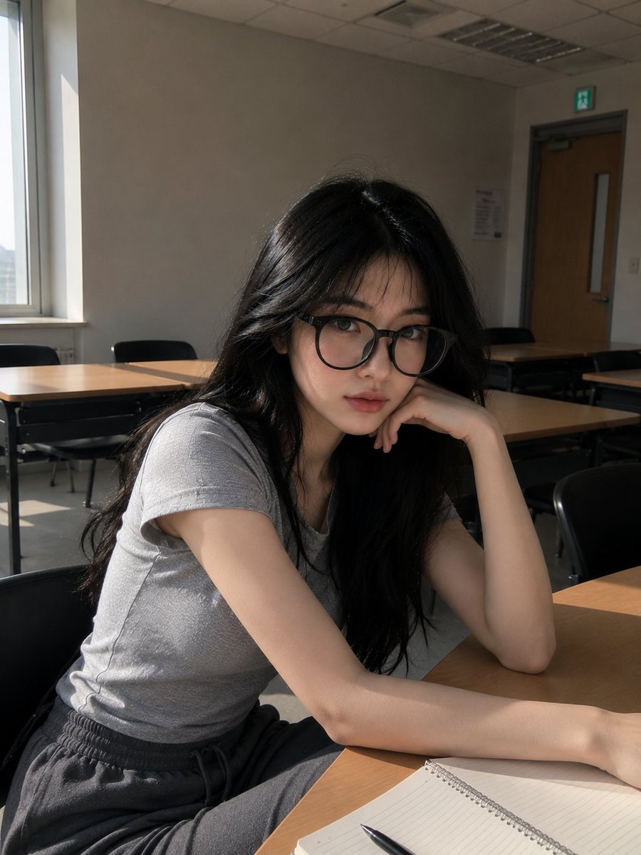 Candid Campus Student Portrait example 4