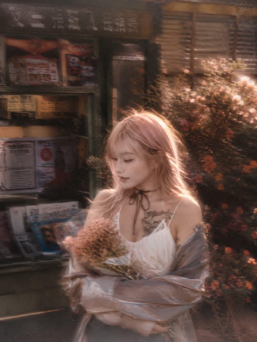 Surreal Fujifilm Vintage Film Portrait example 2