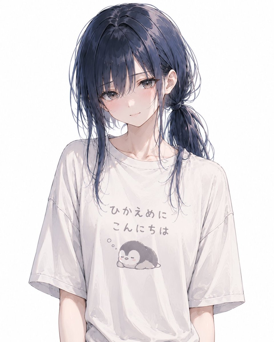 Anime Character Custom T-Shirt Design AI image template preview