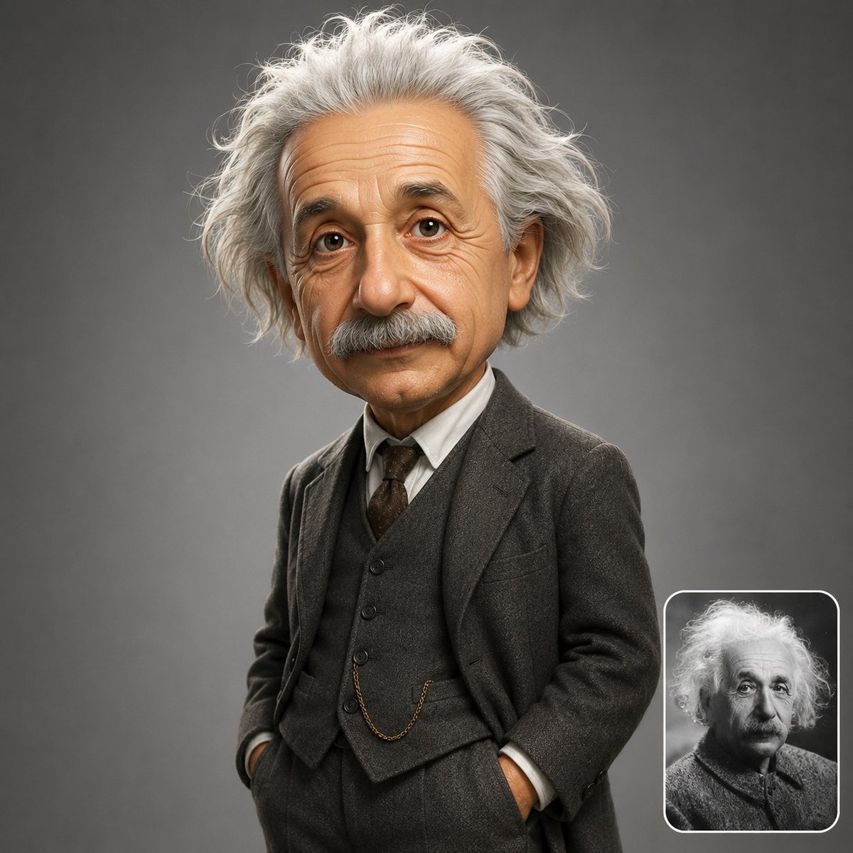 Premium 3D Caricature Identity example 2