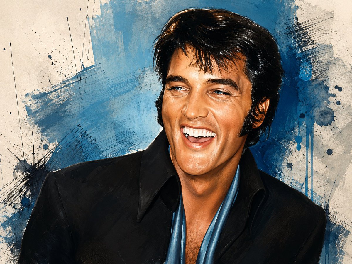 Colorized Painterly Portrait Transformation AI image template preview