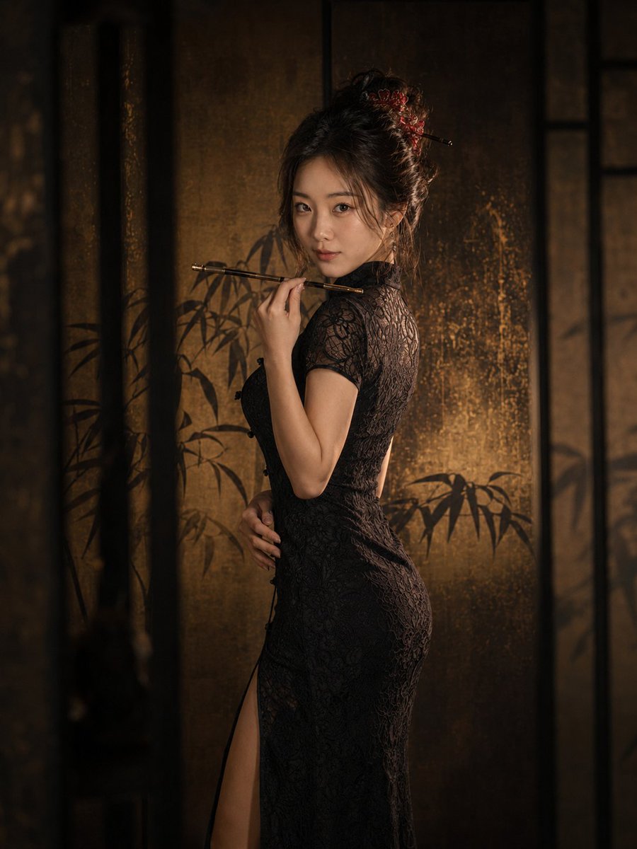 Dark Neo-Chinese Style Portrait Photography example 3