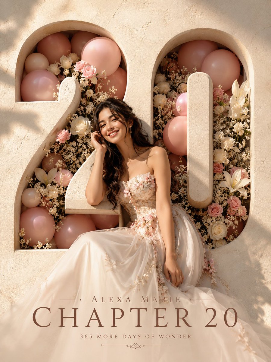 Editorial Studio Birthday Poster AI image template preview