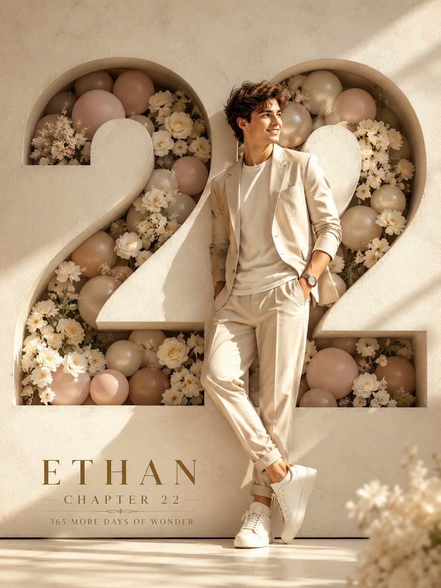 Editorial Studio Birthday Poster example 2