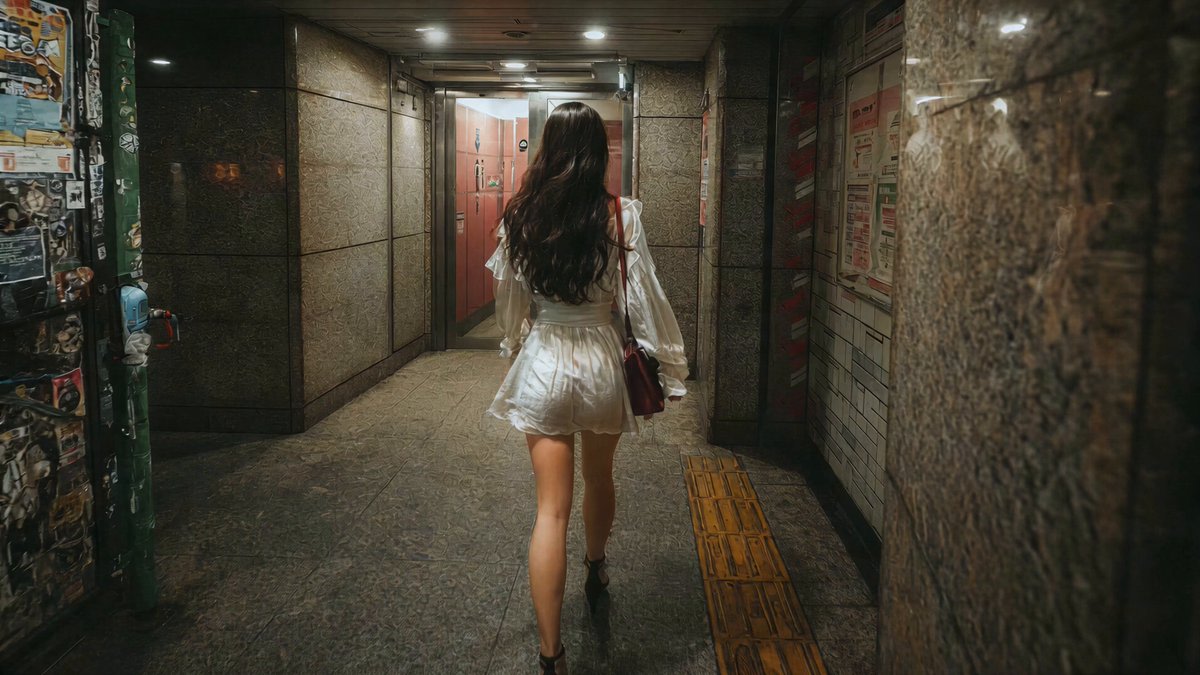 J-Horror Shibuya Station - Seedance 2.0 AI image template preview
