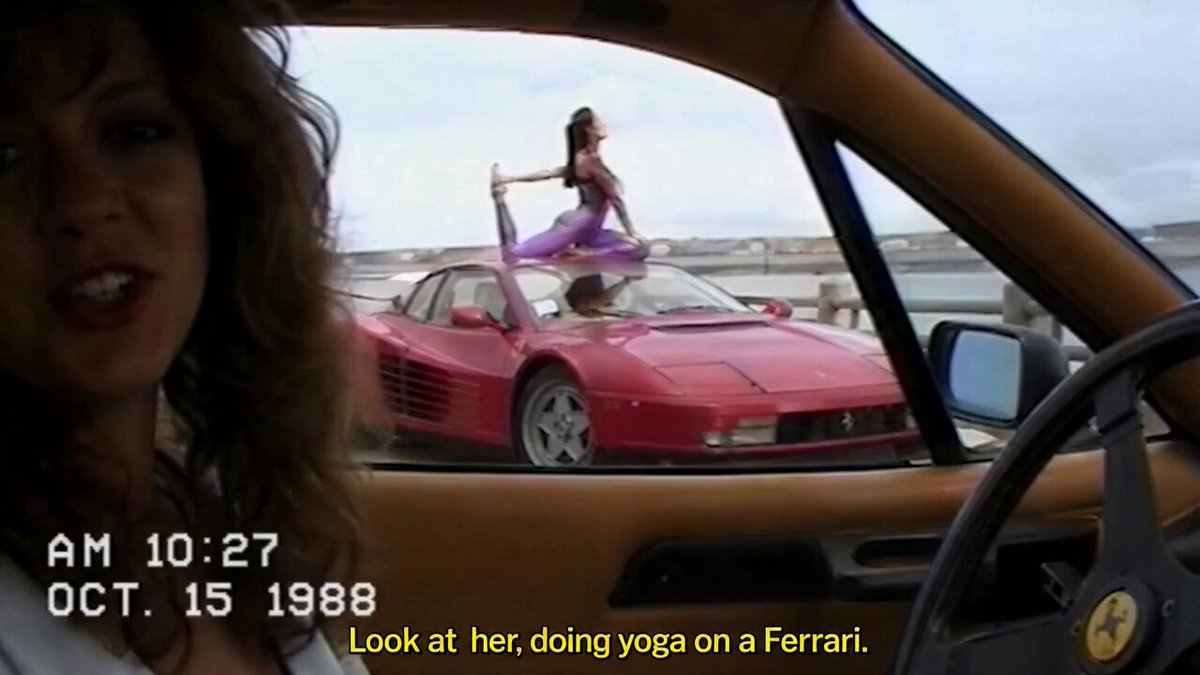 Amateur POV Ferrari Yoga Session AI template preview