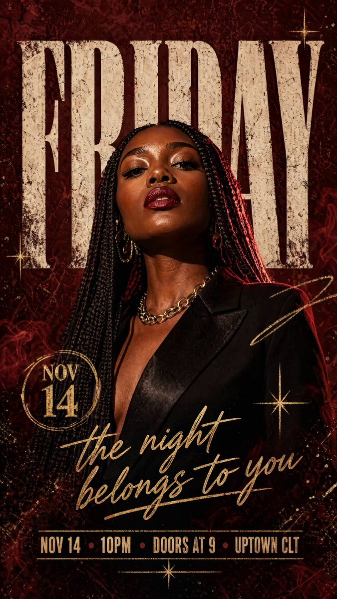 Nightclub Flyer Atmospheric Animation AI template preview