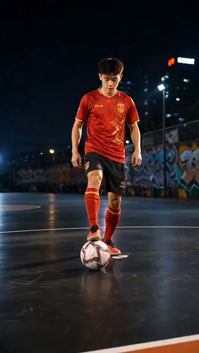 Freestyle Football Performance Animation AI template preview