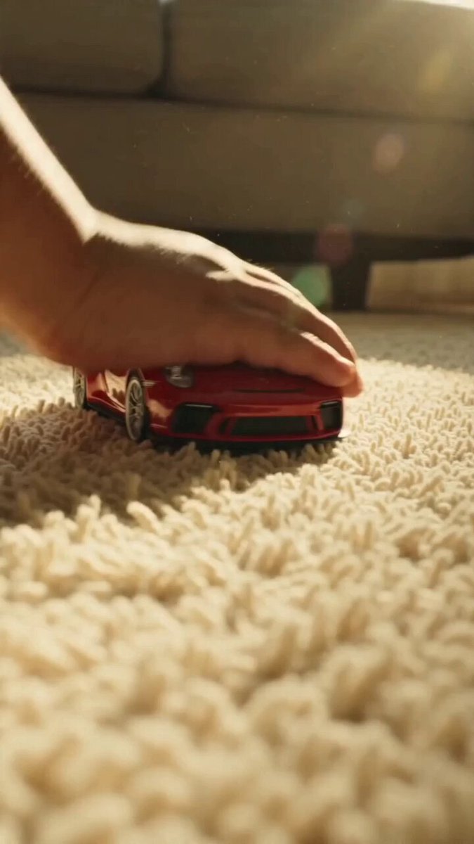 Cinematic Supercar Commercial Transition AI template preview