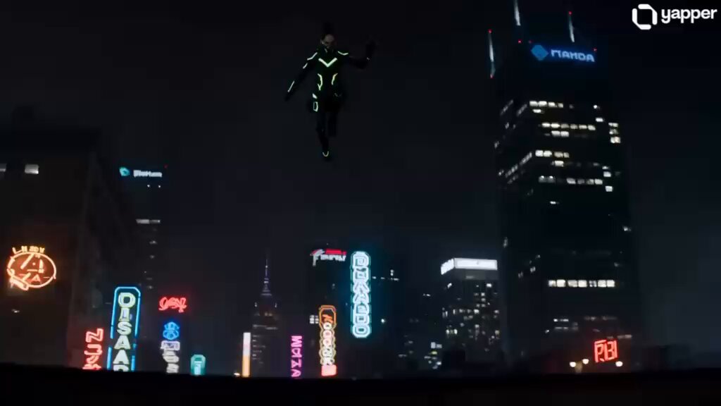 Cyberpunk Ninja TikTok Action AI template preview