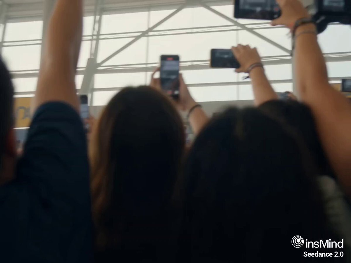 Celebrity Airport Entry Scene AI template preview