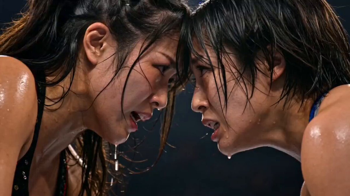 Japanese Female Wrestling Finale AI template preview