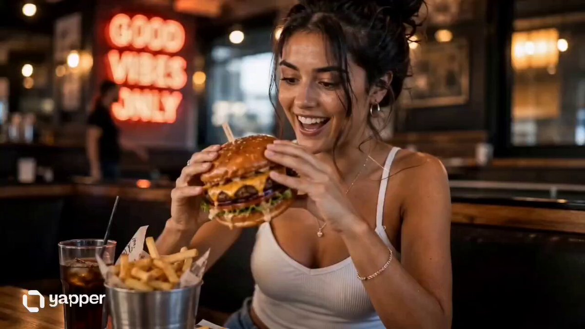 UGC Burger Review Animation AI template preview