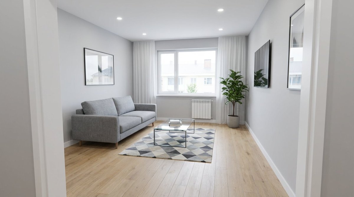Renovation Visualization: After Frame AI image template preview