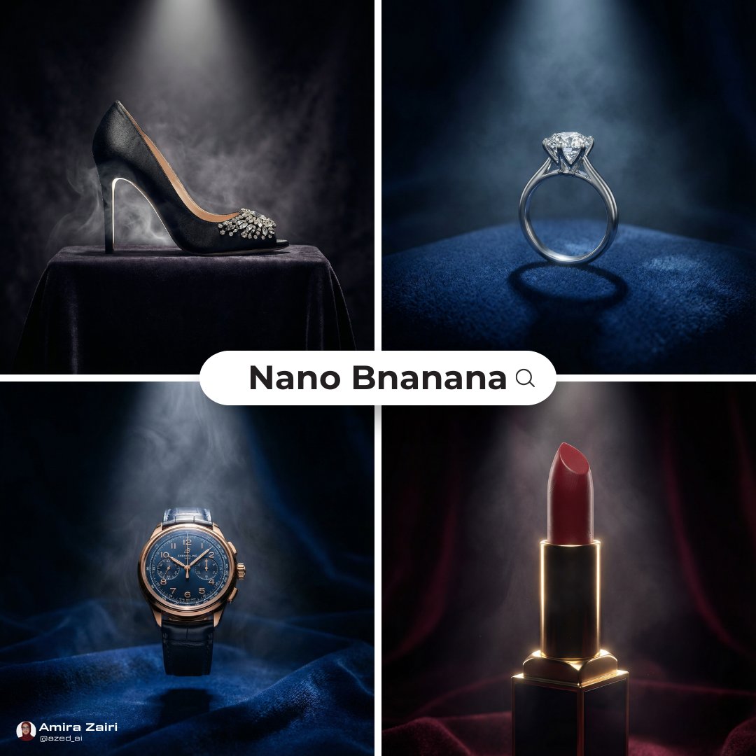 General Luxury Product Hero Shot Prompt AI image template preview