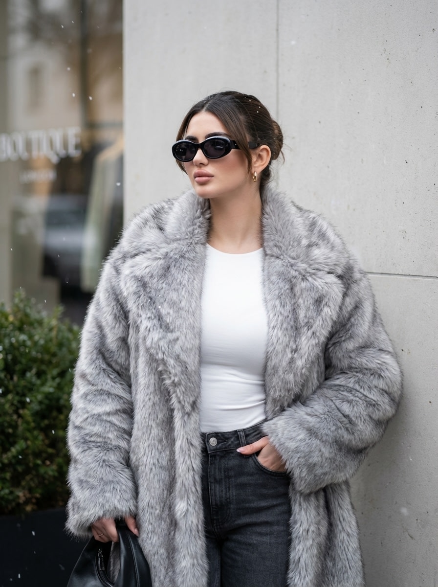 Quiet Luxury Winter Editorial Prompt AI image template preview