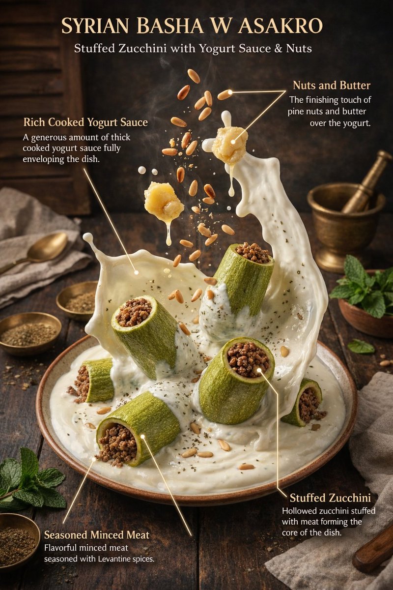 Hyper-Realistic Exploded Food Infographic Prompt AI image template preview