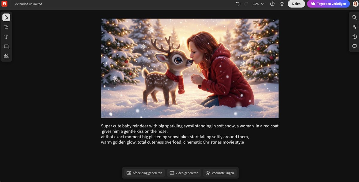Upload Photo First Prompt Instruction AI image template preview