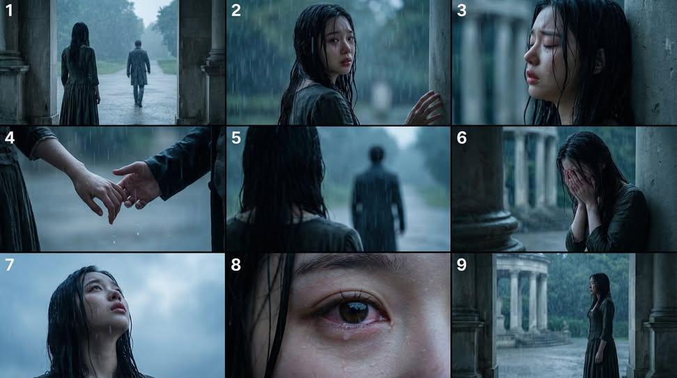 Cinematic Storyboard Generation Prompt AI image template preview