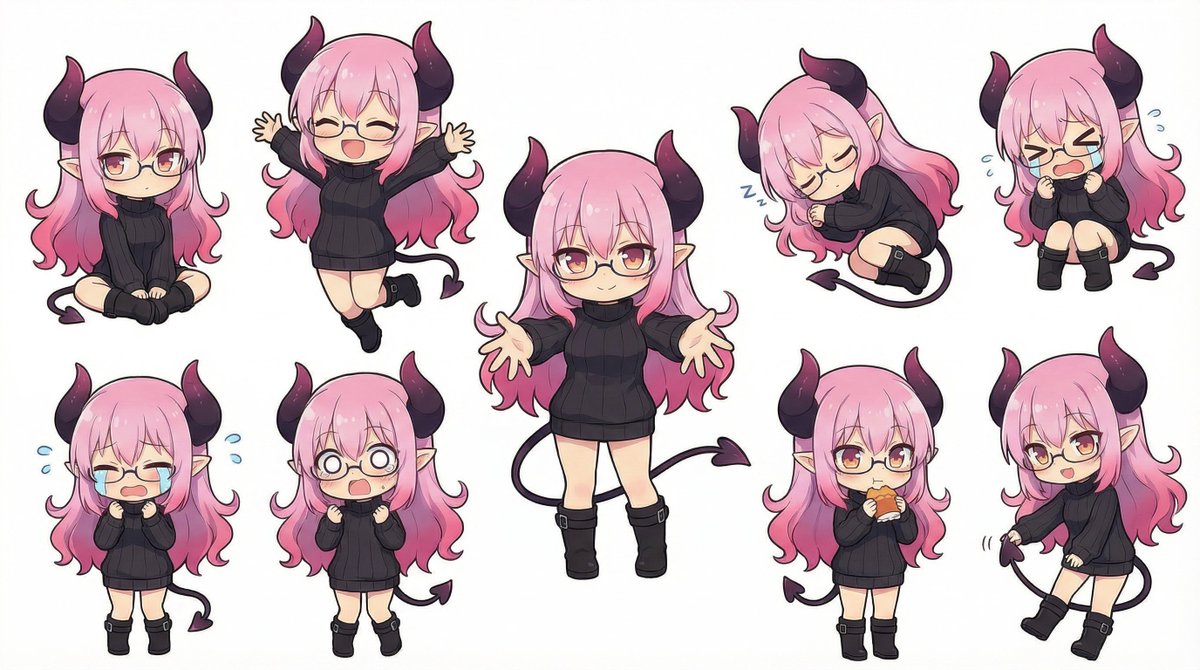 Nanobanana Pro Deformed Character Generation AI image template preview