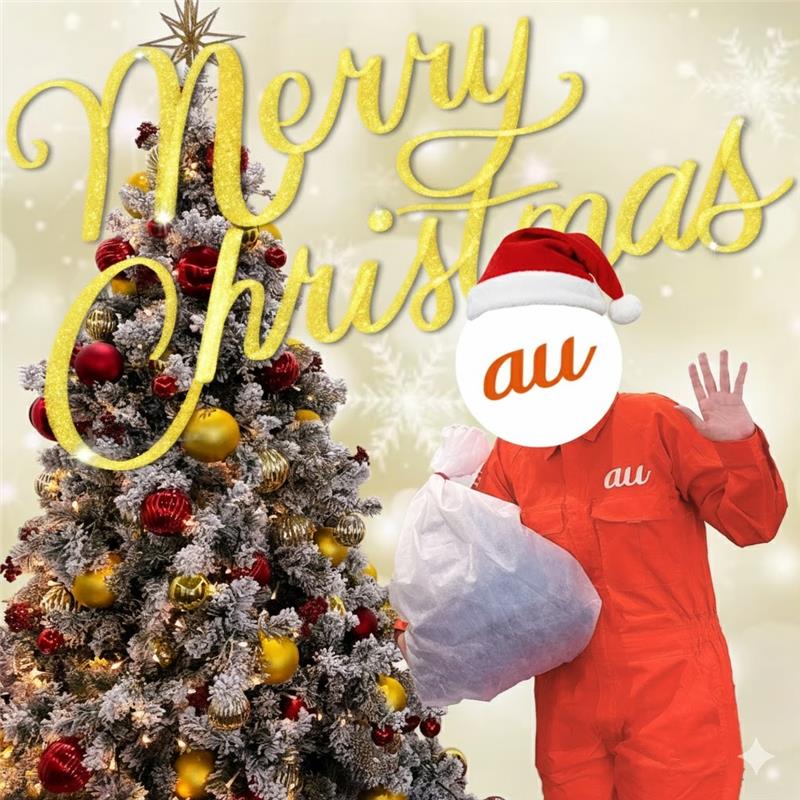 Change an existing image to a Santa theme AI image template preview