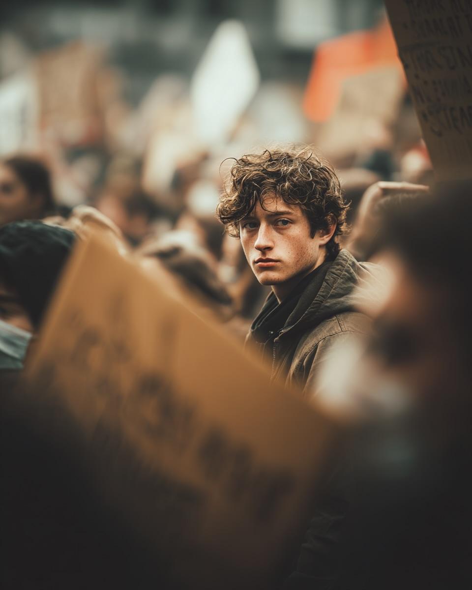 Ultra-Realistic Cinematic Street Photograph Prompt AI image template preview
