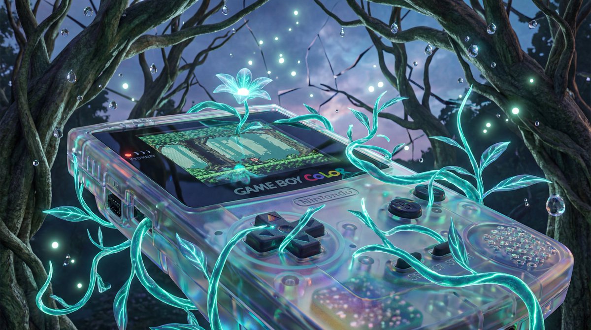 Surreal Bioluminescent Vine Fantasy AI image template preview
