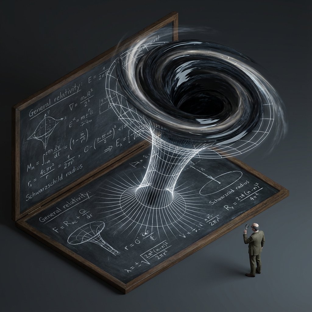 Scientific Theory Visualization Generator AI image template preview