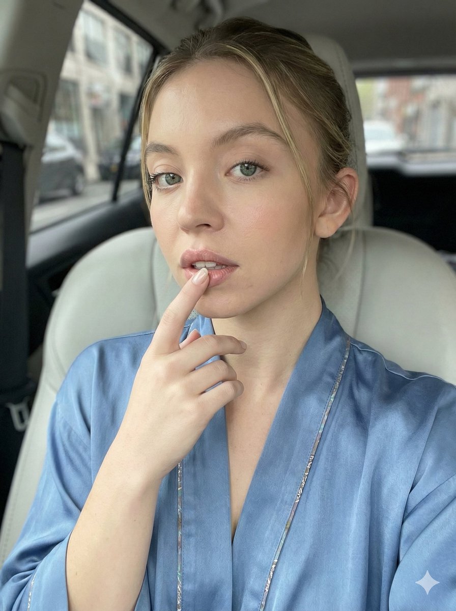 Ultra-Photorealistic Intimate Car Selfie Portrait AI image template preview