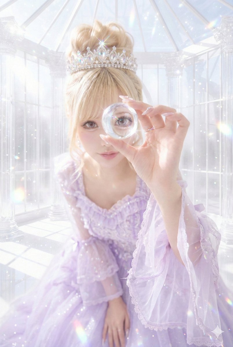 Reflected World in a Glass Sphere Prompt AI image template preview