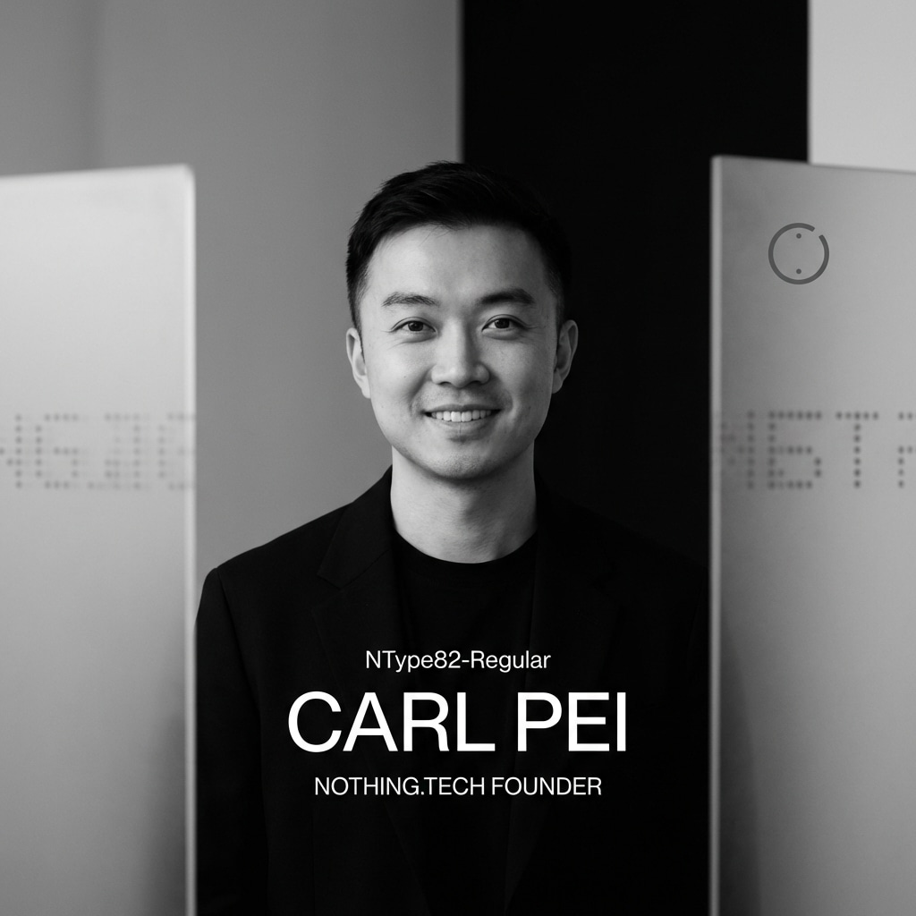 Editorial Visual for Modern Tech Founder AI image template preview