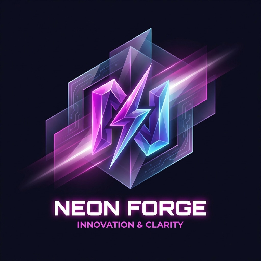 Abstract Brand Illustration for Innovation and Clarity AI image template preview