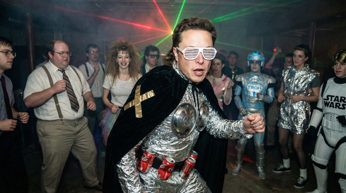 1980s underground nerd techno party flash photo prompt AI image template preview