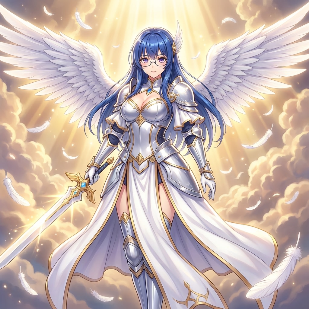 Prompt for Converting Subject into an Archangel AI image template preview