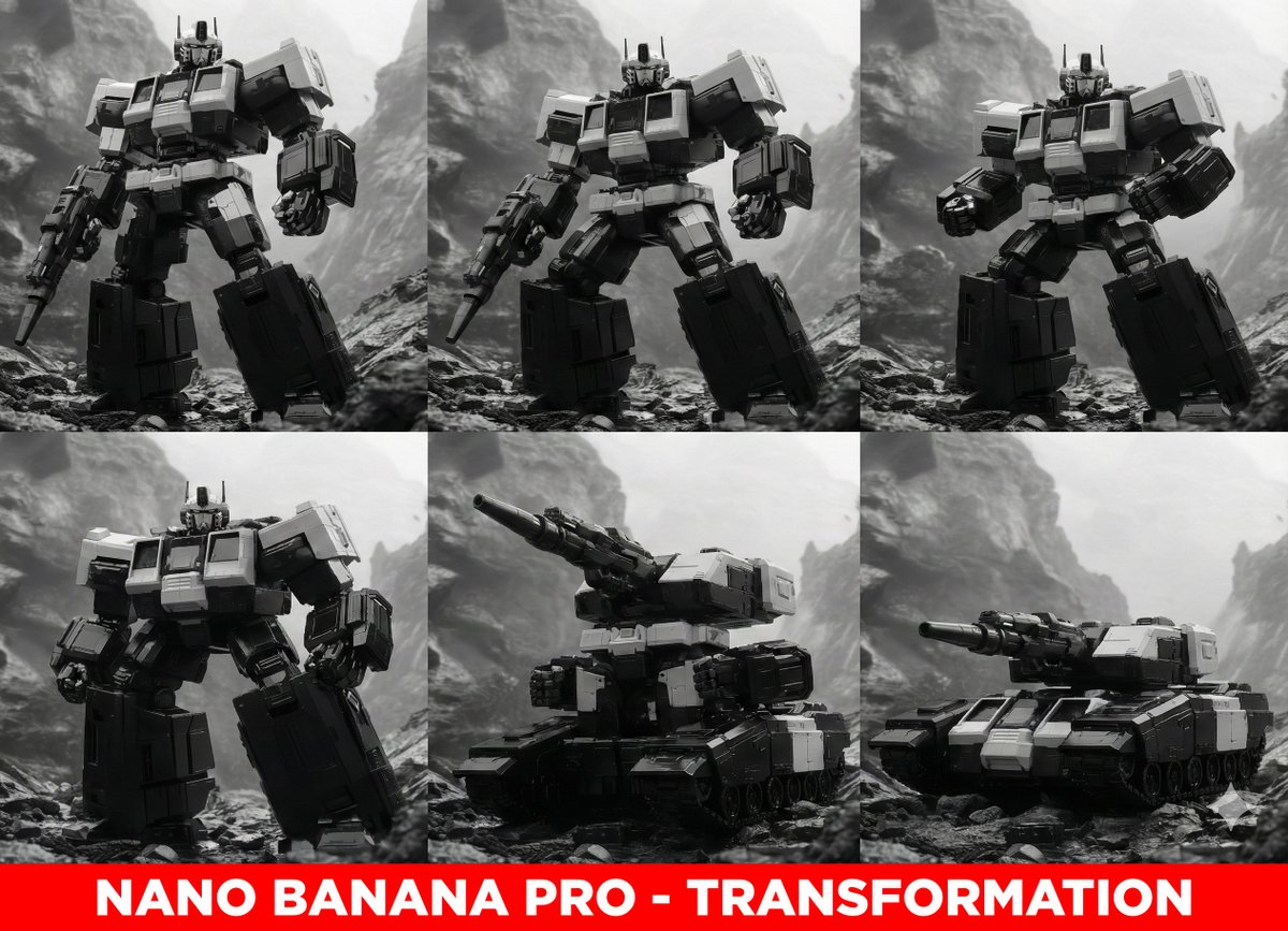 Midjourney Prompt for Transformers AI image template preview