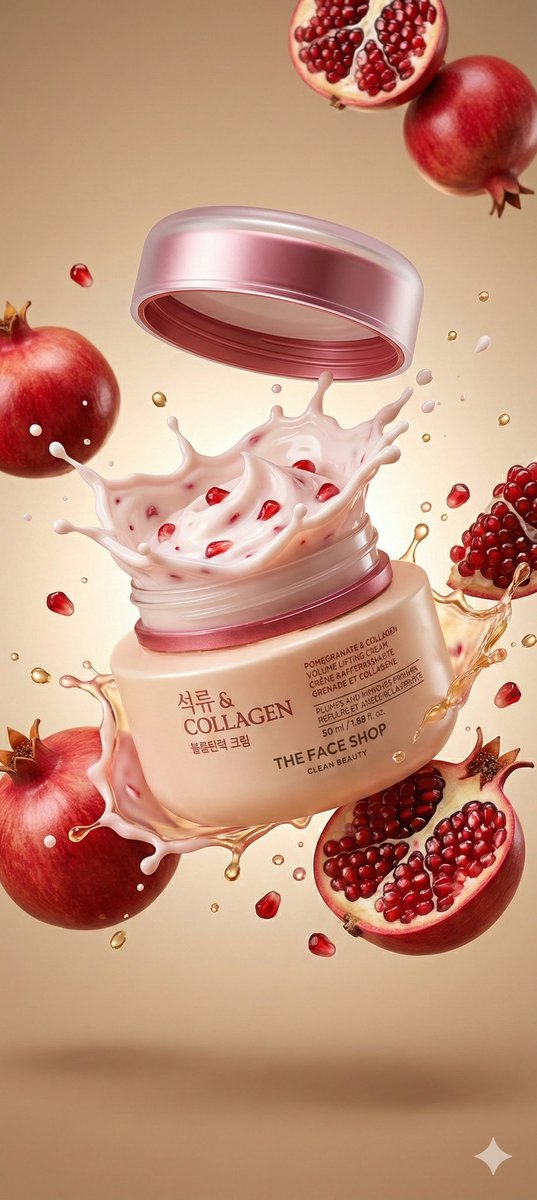 Cosmetic Jar Explosion Product Photography Prompt AI image template preview