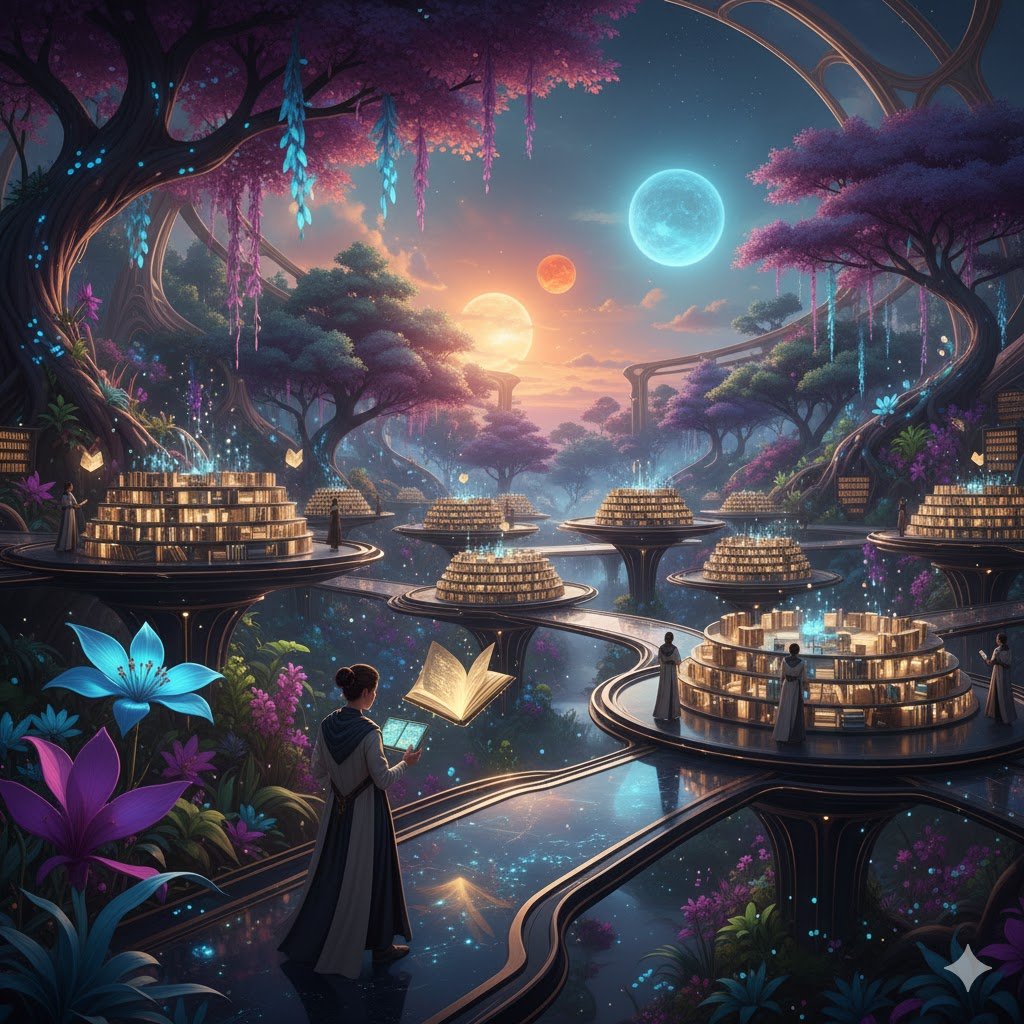 Futuristic and Underwater Scene Concepts AI image template preview