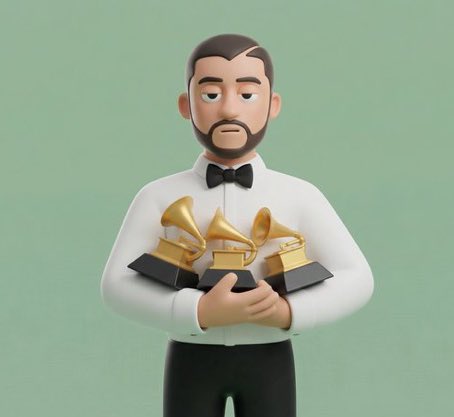 JSON Prompt for Stylized 3D Character Render (Minimal Cartoon) AI image template preview