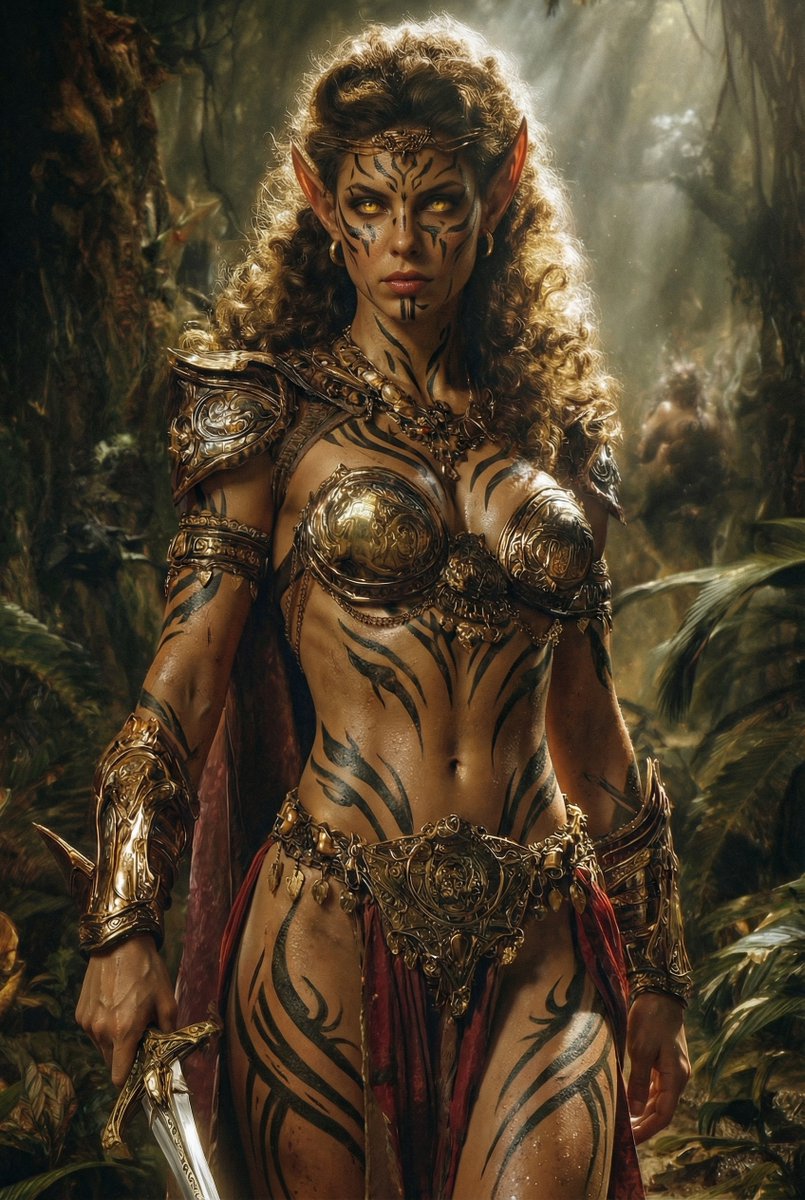 Image Editing Prompt: Add Tribal Warpaint AI image template preview