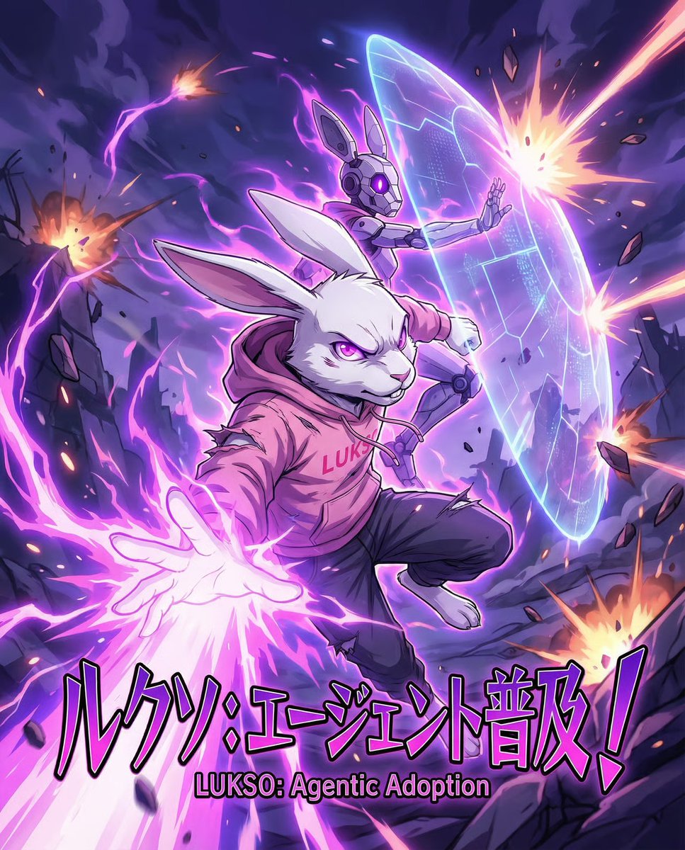 Dynamic Anime Battle Poster with Japanese Text AI image template preview