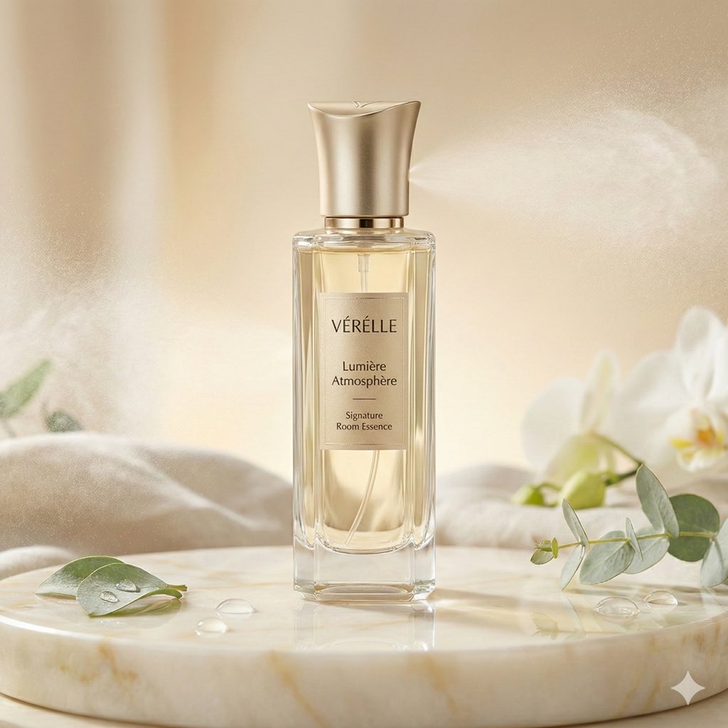 Luxury Home Fragrance Commercial Photography (JSON Format) AI image template preview