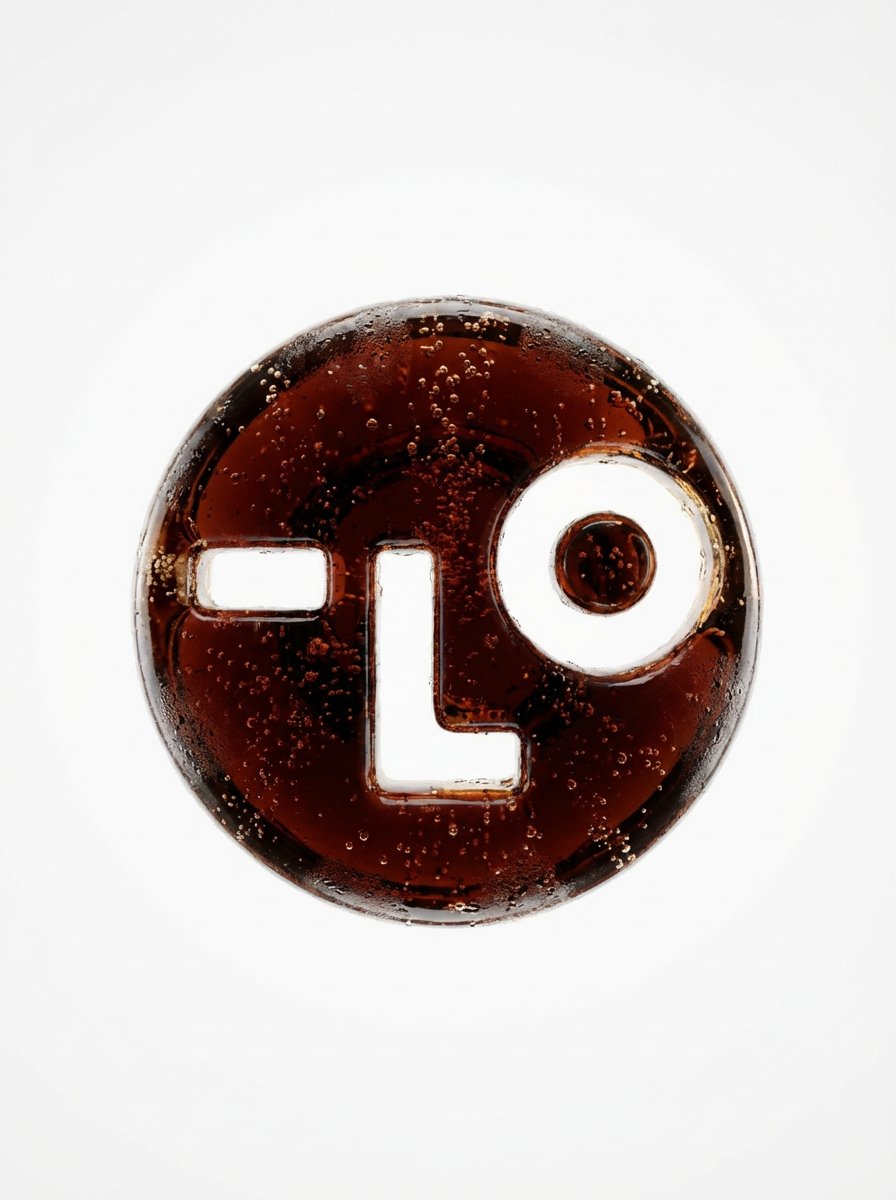 Minimalist Cola Amulet 3D Render AI image template preview