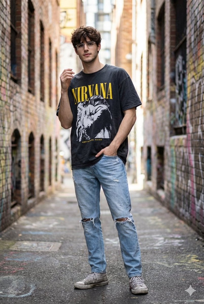 Hyper-Realistic Street Style Portrait Prompt AI image template preview