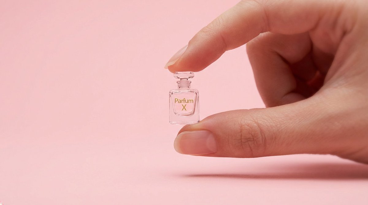 Hyper-Realistic Miniature Product Ad Prompt AI image template preview