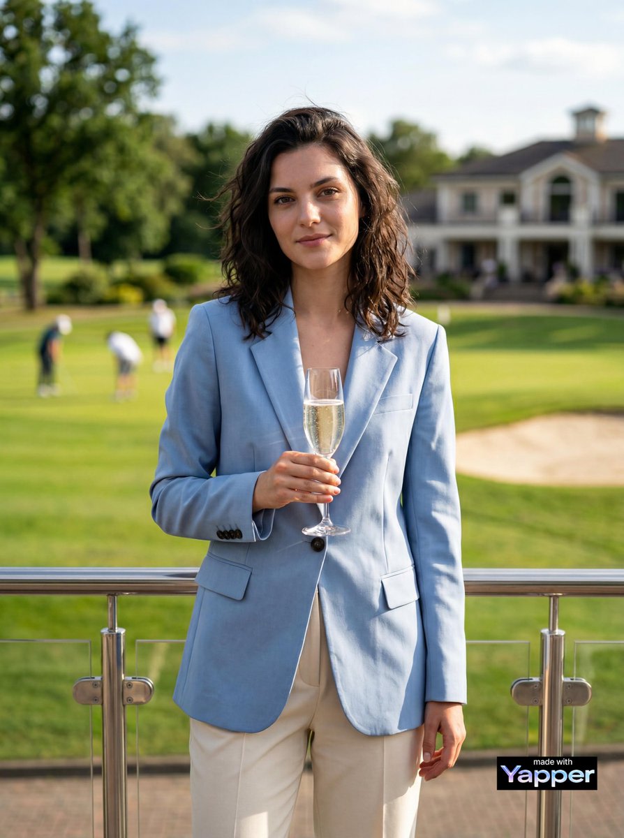 Luxury Golf Club Editorial Prompt AI image template preview