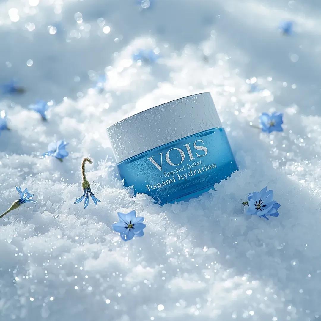 Photorealistic Skincare Product Photography Prompt for Nano Banana Pro AI image template preview