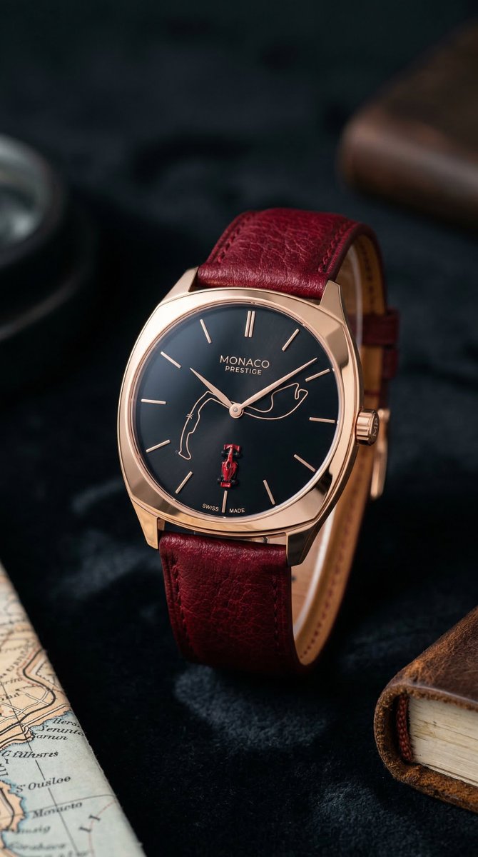 Minimalist Luxury Watch Editorial Prompt for Nano Banana 2 AI image template preview