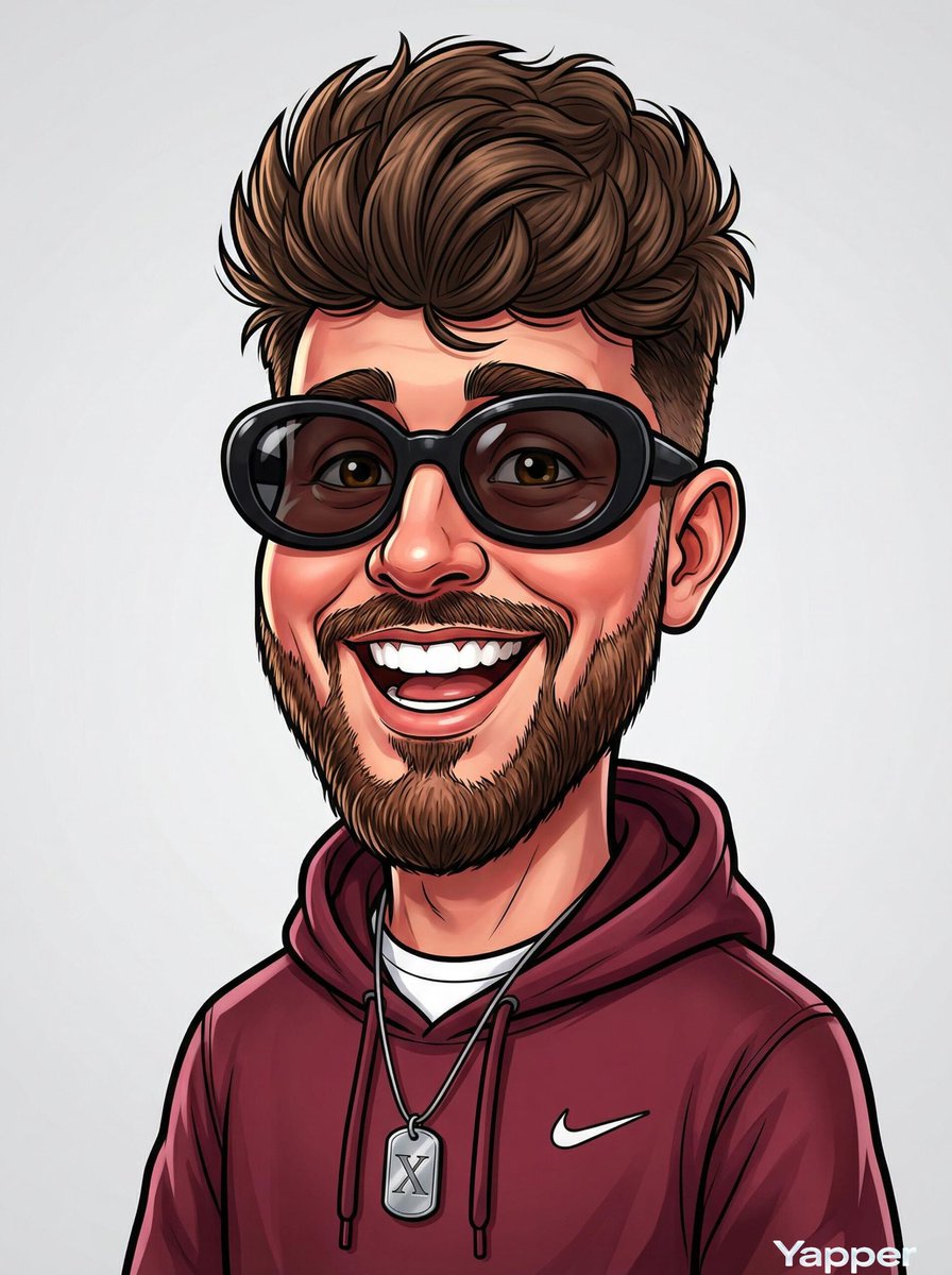 3D Cartoon Caricature Portrait AI image template preview